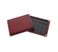 Parliky Whistle Storage Box for Saxophone Reed Case Portable Reed Carry Case Double-sided Storage Hold to Compatible Oboe Clarinet Holder
