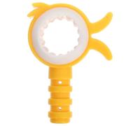 Parliky Window Pole Hook for Awning and High Lightweight Yellow Blind Opener Rod Tool with Hook Blind Curtain Opening Assistant