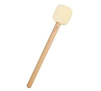 Parliky Wood Handle Bass Drum Mallet Comfortable Grip Drumsticks for Percussion Practice for Various Musical Genres and Playing Styles