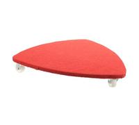 Parliky Wooden Balance Training Board for Red Wobble Plate Sensory Fitness Board Early Education for Balance Development and Teamwork Indoor Outdoor Use Random Color