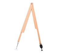 Parliky Wooden Compass Drawing Tool Large Beechwood Circle Maker Drafting Instrument for Math Teaching and Art Geometry Drawing