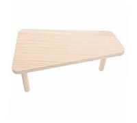 Parliky Wooden Hamster Climbing Platform Small Pet Plaything Multi-layered Hamster Cage Supplies Toy Stand for Guinea Pig Chinchilla Toy