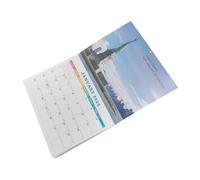 Parliky World Landmarks Wall Calendar Monthly Planner January to December Decorative Hanging Calendar for Family Office with Scenic Views and Holiday Reminders