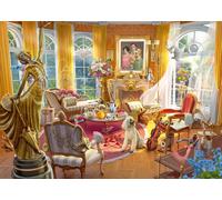 Schmidt, June's Journey: Parlor of the Orchid Estate (1,000 Pieces), Jigsaw Puzzle, Ages 14+, 1+ Players