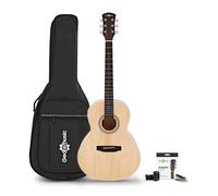 Parlour Acoustic Guitar & Accessory Pack by Gear4music Natural