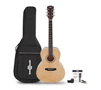 Parlour Electro Acoustic Guitar & Accessory Pack by Gear4music, Natural