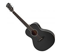 Parlour Left Handed Electro Acoustic Guitar by Gear4music Black