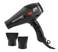 Parlux 3200 Plus Hair Dryer in Black. Lightweight Compact 1900W Dryer with Ultra High Tech Ionic Technology. Salon Favourite with 2 Speed Settings & 3 Heat Controls Plus Cool Shot Button.