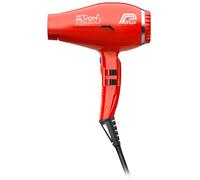 Parlux Alyon Hair Dryer. Light, Long Life Professional Hairdryer with Air Ionizer Technology & 2 Concentrator Nozzles. 2250 W Blow Dryer with 2 Speeds, 4 Temperatures & Cold Shot Button. (Red)
