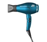 Parlux Digitalyon Blue Digital Hair Dryer with Slim Hair Straightening Nozzle for a Frizz-Free Straight Hair Look. Quiet with 2 Speeds and 4 Temperatures and Cold Air Button