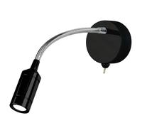 Parma Flexible Wall Spot Light black
