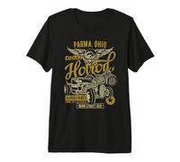 Parma OH Hotrod Vintage Style Car Motorcycle Design Premium T-Shirt