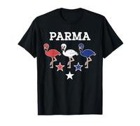 Parma Ohio Flamingo Red-White-Blue Patriotic Clothing T-Shirt