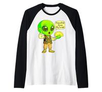 Parma Pride Pierogi Alien Funny Ohio Cultural Heritage Tee Raglan Baseball Tee