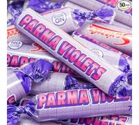 Parma Violets│ Gift Jar │ 345g │ Original Parma Violets Retro Sweets Victorian Gift Jar by Candy Hive - Timeless Treats, Authentic Flavour