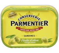 Parmentier Extra Virgin Olive Oil Sardines 135g - Pack of 8