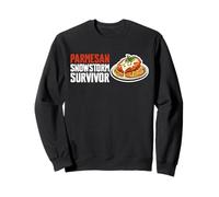 Parmesan Snowstorm Survivor Chicken Parm Lover Sweatshirt