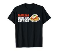 Parmesan Snowstorm Survivor Chicken Parm Lover T-Shirt