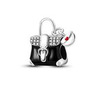 Parmuz 925 Sterling Silver Charm for Bracelets Dog Evil Eye Travel Love Mom Dangle Charms for European Bracelets Necklace Pendant Beads Jewelry Gift for Woman Teen Girls Daughter…, Sterling Silver