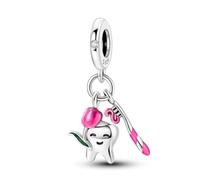 Parmuz 925 Sterling Silver Charms for Bracelet Woman Love Heart Evil Eye Daisy Flower Pendant Beads for Necklace Dog Cat Charm Jewelry Gift for Her