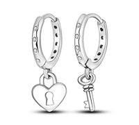 Parmuz 925 sterling silver hoop earring for Woman Dangle Drop Boho vintage Feather Dangling Earring set purple Dream Catcher Simple Small Huggie earring Jewelry Gift