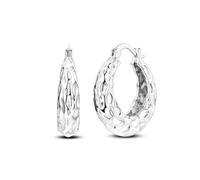 Parmuz 925 Sterling Silver Huggie Hoop Earrings Butterfly Posts Thick Chunky Hoops for Women Small Tiny cuff Cubic Zirconia Snake Heart Earring