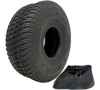 Parnells 11X4.00-4 Lawnmower Grass Tyre & Tube Multi Turf 4Ply Wanda P332 Pattern 150Kgs