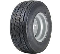 Parnells 16.5X6.50-8 Trailer Tyre Wheel Assembly 100mm Pcd Journey Road Legal 355Kgs Load