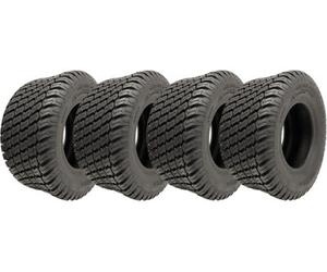Parnells 16X7.50-8 Grass Tyres 4Ply Wanda P332 Turf Ride On Lawnmower Tires (Set Of 4)