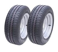Parnells 185/60 R12c Trailer Wheels 5 Stud 6.5 PCD, Pack of 2, 185/60R12
