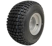 Parnells 18x9.50-8 ATV Knobby Wheel, Wanda P322, 4 Ply, 4 Stud 100mm PCD | 460mm Diameter, 212mm Width, 9.5mm Tread, 102kg Load, Flotation Design, Off-Road Use, Anti-Corrosion Coated Rim