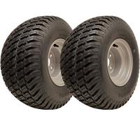 Parnells 18X9.50-8 Lawnmower Wheels 4 Stud Multi Turf 100mm 6Ply 595Kgs Each (Set Of 2)