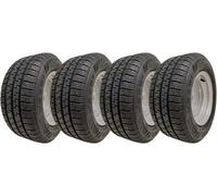 Parnells 195/55R10C Wanda Wr301 Trailer Wheels 4 X 100 Pcd High Speed 750Kgs (Set Of 4)
