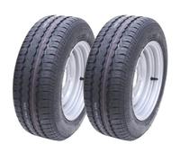 Parnells 2-185/60 R12C 5 Stud 112mm Pcd Trailer Wheels And Tyre Brian James Ifor Williams