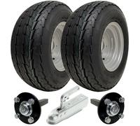 Parnells 20.5X8.00-10 Trailer Kit High Speed Road Legal Wheels + Hub & Stub Axle & Hitch