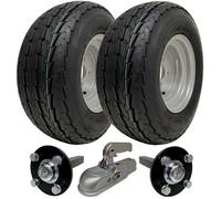 Parnells 20.5X8.00-10 Trailer Kit High Speed Road Legal Wheels, Stub Axles & Cast Hitch