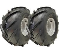 Parnells 20X10.00-8 Open Centre P328 Wheels & Rim Cleated Rotovator 100mm Pcd (Set Of 2)