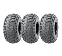 Parnells 22X11.00-8 Atv Quad Tyres Tubeless Wanda P308 E-Marked Road Legal (Set Of 3)