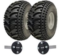 Parnells 22X11.00-8 Open Centre P308 Atv Trailer Kit Wheels & Alko Axles 310Kgs Capacity