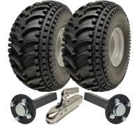 Parnells 22X11.00-8 Open Centre P308 Atv Trailer Kit Wheels Axles & Hitch Capacity 310Kg
