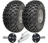 Parnells 22X11.00-8 Utility Atv Quad Trailer Kit Wheels Alko Axles & Hitch Capacity 750Kg