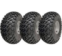 Parnells 22X11.00-8 Utility Atv Tyre P334 Grass Wheel 4Ply 100mm Pcd Steel Rim (Set Of 3)