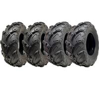Parnells 24X10.00-12 & 24X8.00-12 Atv Quad Tyres Obor Mudsling Road Legal (Set Of 2 & 2)