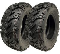 Parnells 24x8.00-12 ATV Tyres, 6ply Wanda P3128 E-Marked Set of 2, Rubber