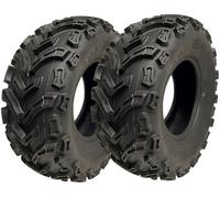Parnells 24X9.00-11 Quad Atv Tyres 6Ply Wanda P3128 Tubeless Speed & Load 45J (Set Of 2)