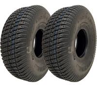Parnells 4.10/3.50-4 Lawnmower Grass Multi Turf Tyres 4Ply Tubeless Wanda P332 (Set Of 2)