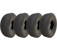 Parnells 4.10/3.50-4 Lawnmower Grass Multi Turf Tyres 4Ply Tubeless Wanda P332 (Set Of 4)