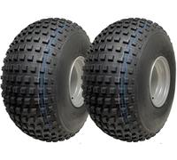 Parnells ATV Quad Wheels 25x12.00-9 Wanda P318 4 Stud 100mm PCD, Set of 2