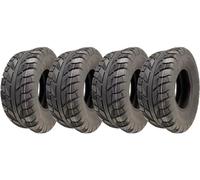 Parnells ATV Tyres 6ply OBOR Beast WP08 Road Legal, 25x10.00-12 Set of 4