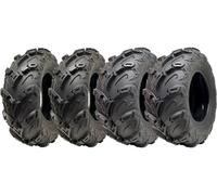 Parnells OBOR Mudsling ATV Quad Tyres 24x10-12 & 24x8-12, Set of 4